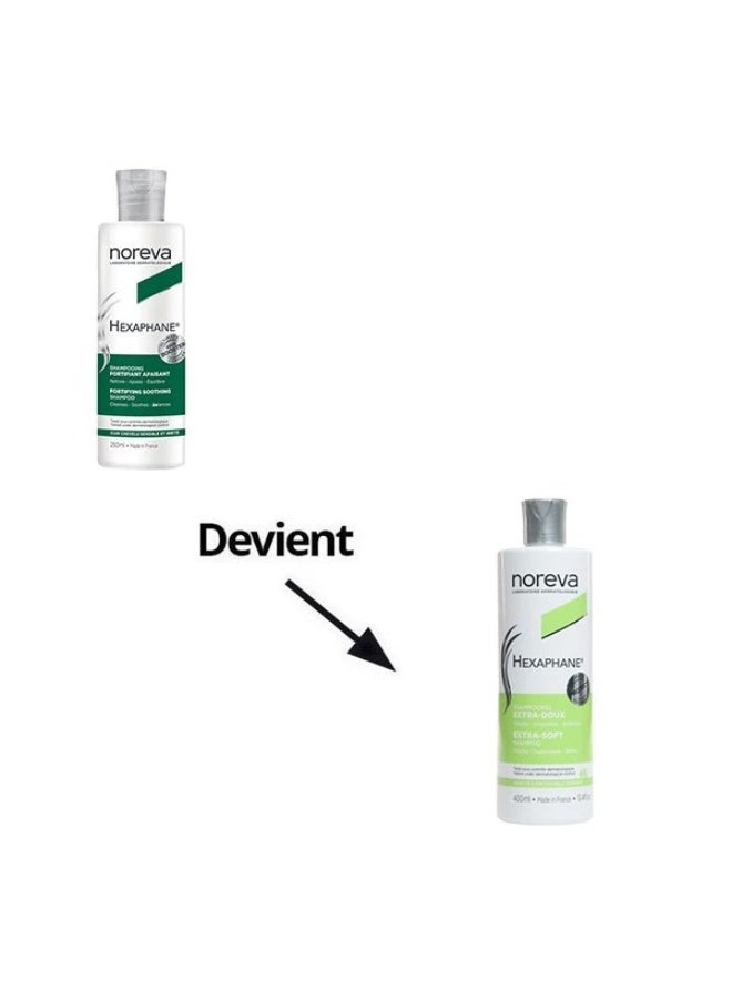 Noreva Hexaphane Extra-Gentle Shampoo 400 ml - Image 2